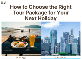 How to Choose the Right Tour Package for Your Next Holiday
